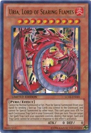 Uria, Lord of Searing Flames [LC02-EN001] Ultra Rare - Yu-Gi-Oh! - Card Brawlers | Quebec | Canada |