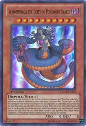 Vennominaga, la Déesse des Serpents Venimeux [LCGX-EN191] Ultra Rare 