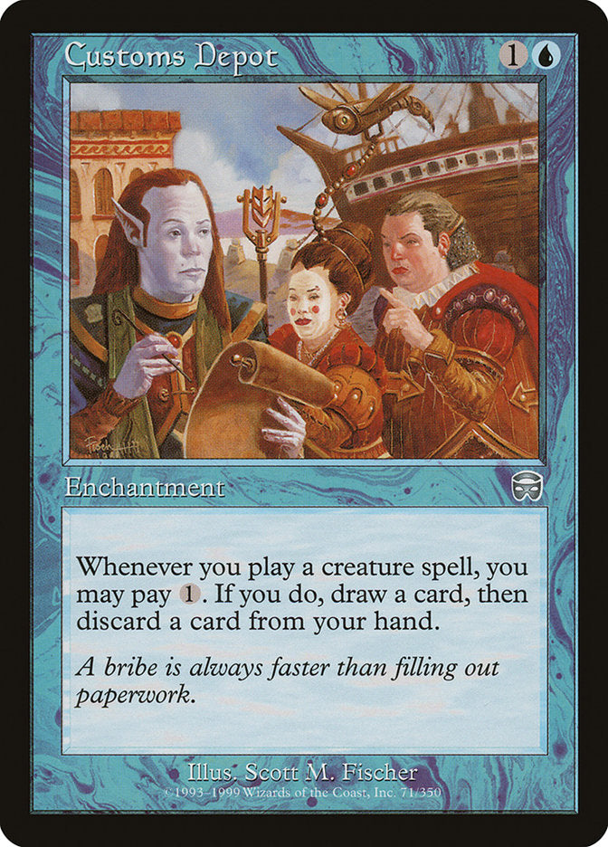 Customs Depot [Mercadian Masques] - Magic: The Gathering - Card Brawlers | Quebec | Canada |