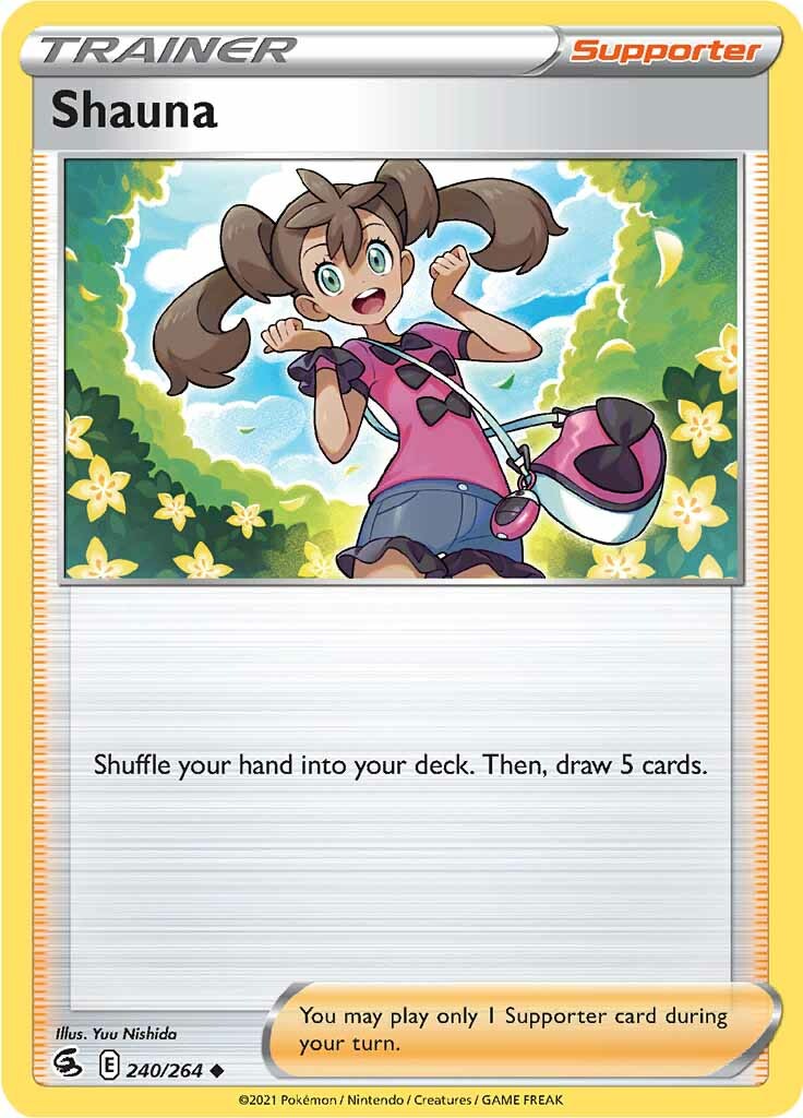 Shauna (240/264) [Sword & Shield: Fusion Strike] - Pokémon - Card Brawlers | Quebec | Canada |