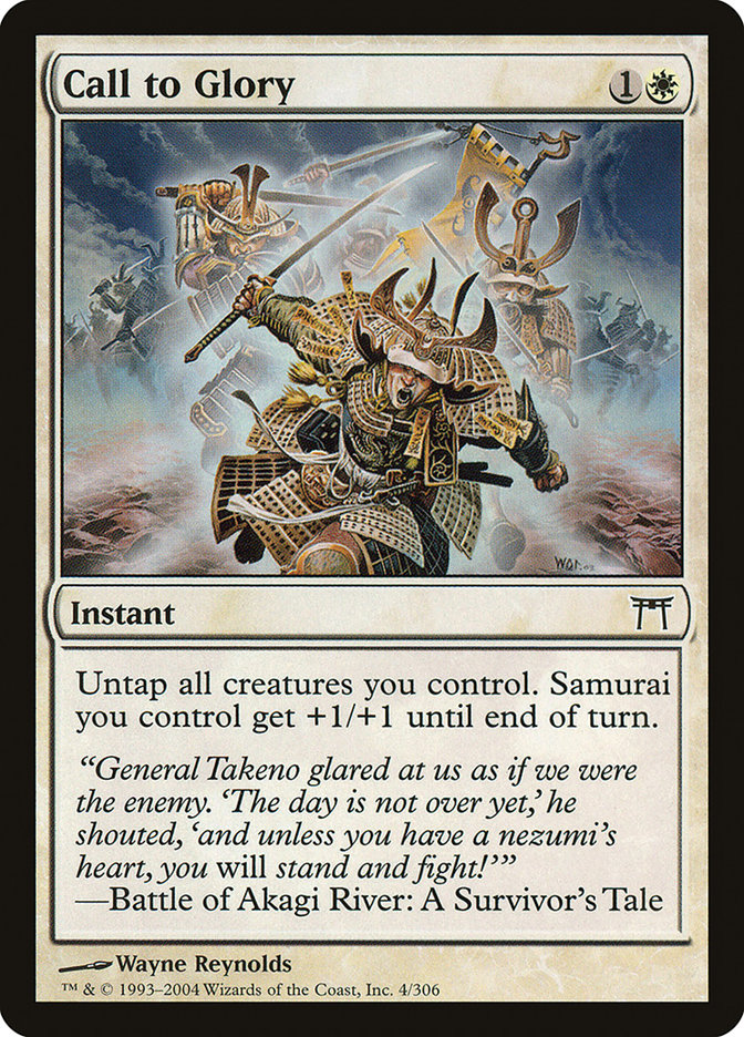 Call to Glory [Champions of Kamigawa] - Magic: The Gathering - Card Brawlers | Quebec | Canada |