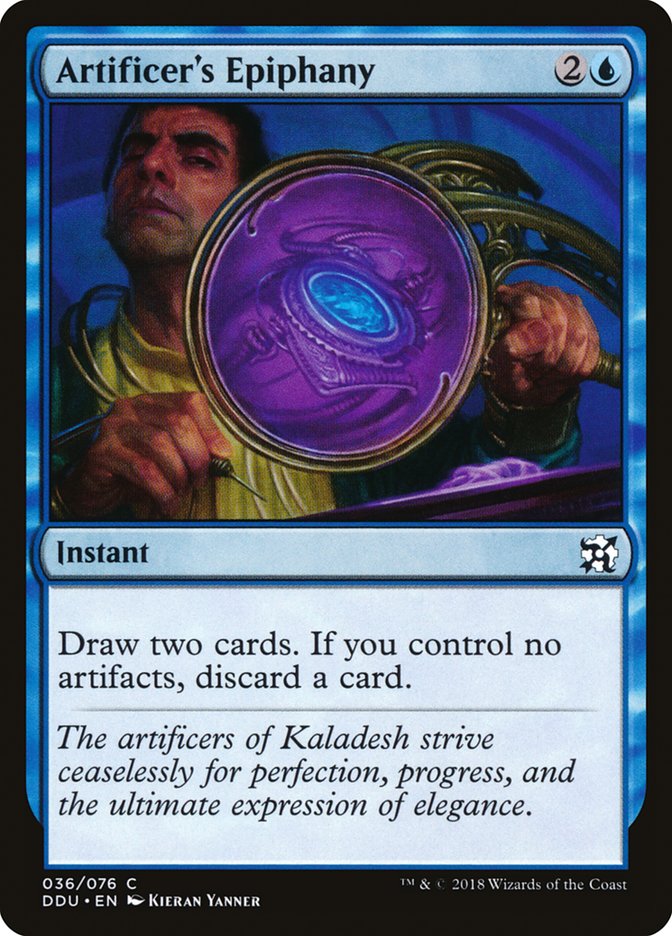 Artificer's Epiphany [Duel Decks: Elves vs. Inventors] - Magic: The Gathering - Card Brawlers | Quebec | Canada |