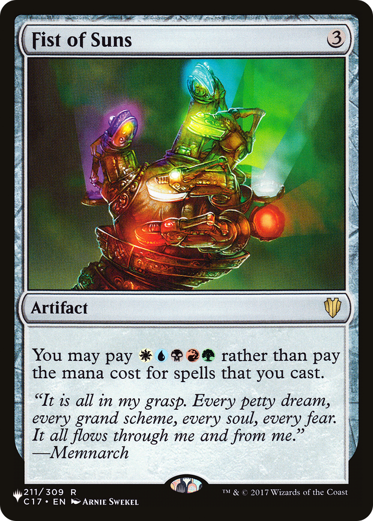 Fist of Suns [The List] - Magic: The Gathering - Card Brawlers | Quebec | Canada |