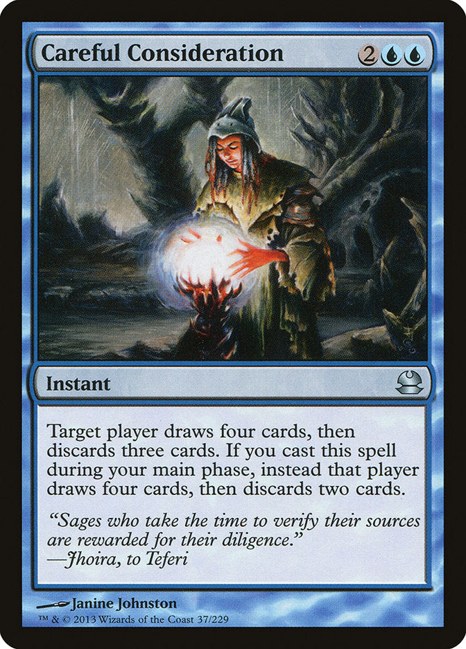 Careful Consideration [Modern Masters] - Magic: The Gathering - Card Brawlers | Quebec | Canada |