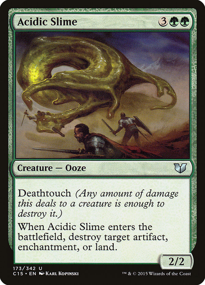 Acidic Slime [Commander 2015] - Magic: The Gathering - Card Brawlers | Quebec | Canada |
