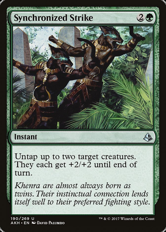 Synchronized Strike [Amonkhet] - Magic: The Gathering - Card Brawlers | Quebec | Canada |