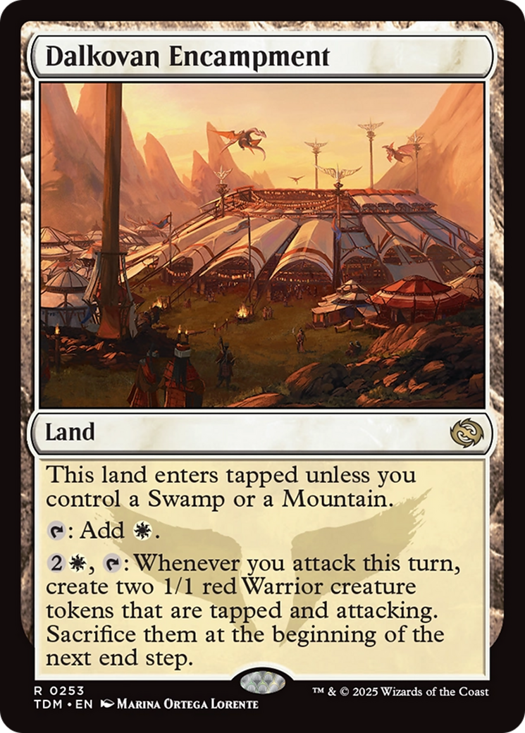 Dalkovan Encampment [Tarkir: Dragonstorm] - Magic: The Gathering - Card Brawlers | Quebec | Canada |
