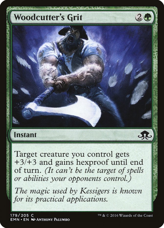 Woodcutter's Grit [Eldritch Moon] - Magic: The Gathering - Card Brawlers | Quebec | Canada |