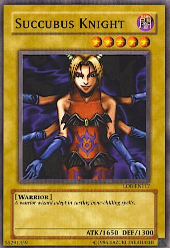 Succubus Knight [LOB-EN117] Common - Yu-Gi-Oh! - Card Brawlers | Quebec | Canada |