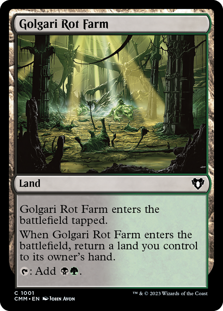Golgari Rot Farm [Commander Masters] - Magic: The Gathering - Card Brawlers | Quebec | Canada |