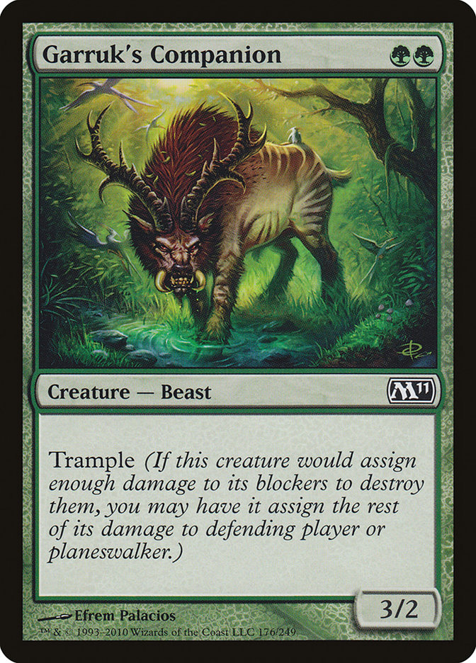 Garruk's Companion [Magic 2011] - Magic: The Gathering - Card Brawlers | Quebec | Canada |