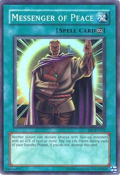 Messenger of Peace [SRL-EN102] Super Rare - Yu-Gi-Oh! - Card Brawlers | Quebec | Canada |