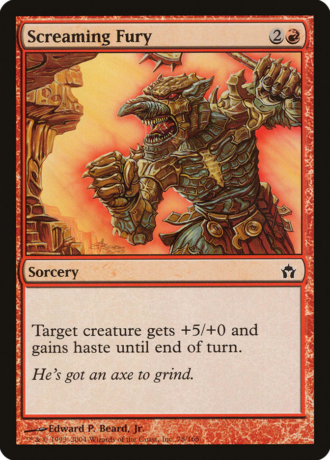 Screaming Fury [Fifth Dawn] - Magic: The Gathering - Card Brawlers | Quebec | Canada |