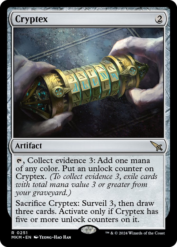 Cryptex [Murders at Karlov Manor] - Magic: The Gathering - Card Brawlers | Quebec | Canada |
