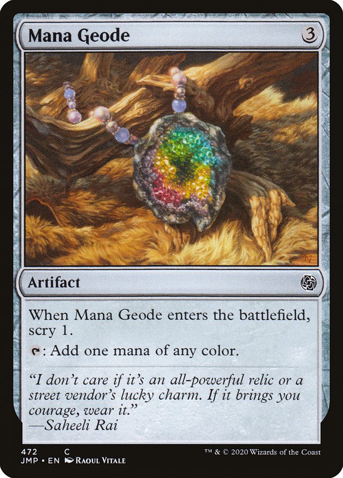 Mana Geode [Jumpstart] - Magic: The Gathering - Card Brawlers | Quebec | Canada |