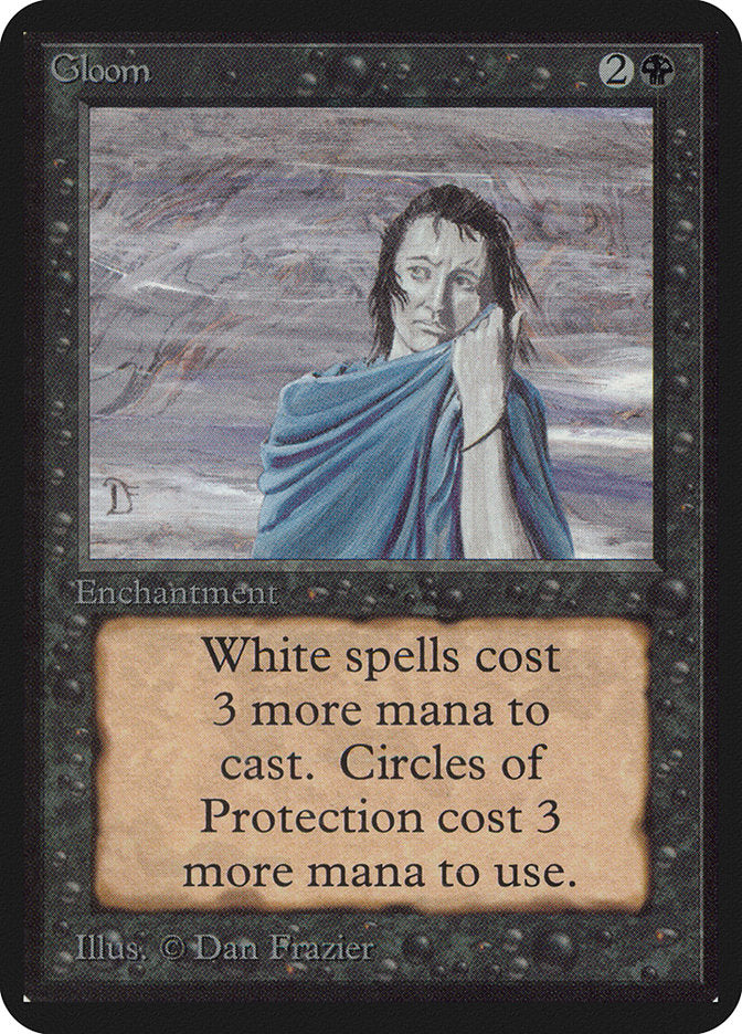 Gloom [Alpha Edition] - Magic: The Gathering - Card Brawlers | Quebec | Canada |