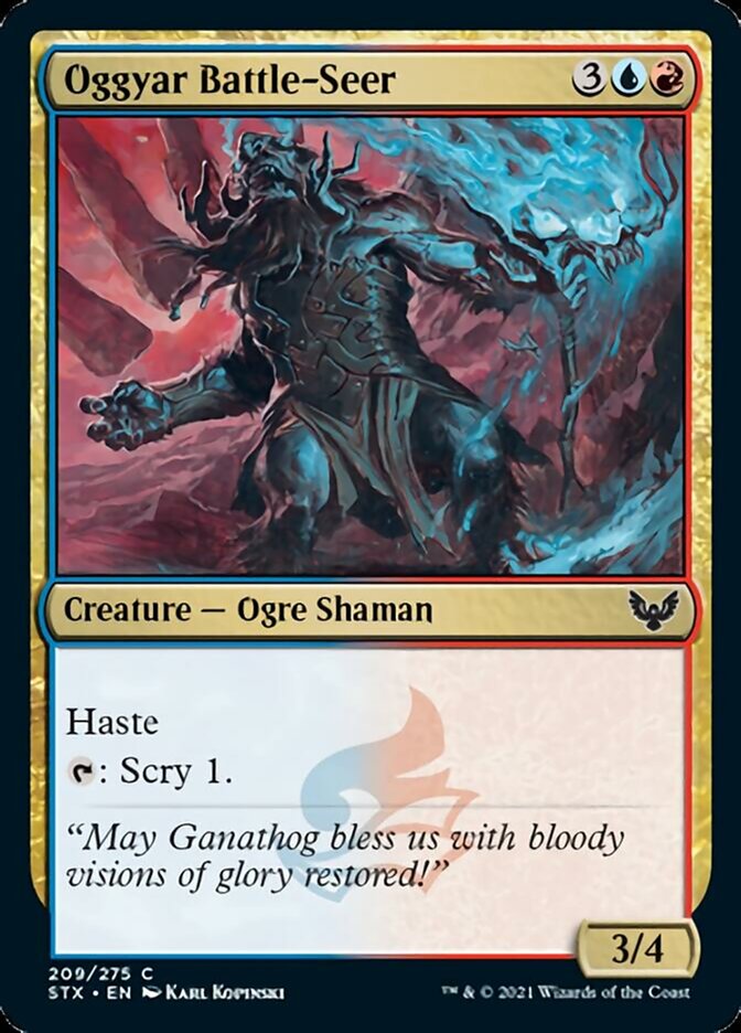 Oggyar Battle-Seer [Strixhaven: School of Mages] - Magic: The Gathering - Card Brawlers | Quebec | Canada |