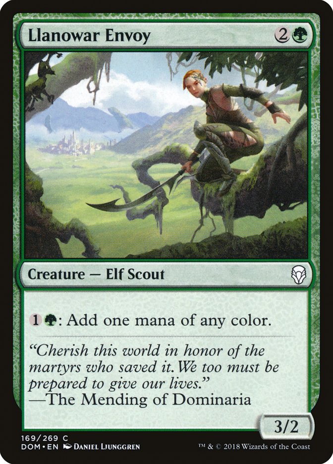 Llanowar Envoy [Dominaria] - Magic: The Gathering - Card Brawlers | Quebec | Canada |