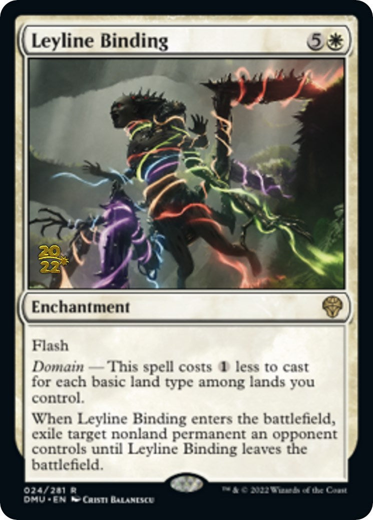Leyline Binding [Dominaria United Prerelease Promos] - Magic: The Gathering - Card Brawlers | Quebec | Canada |