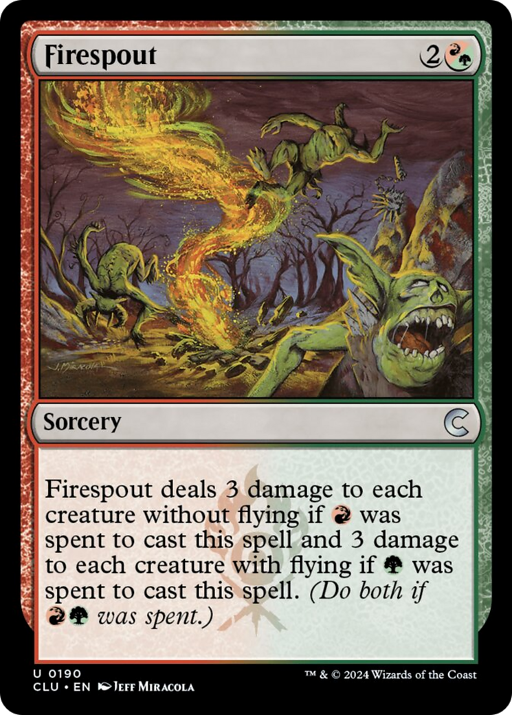 Firespout [Ravnica: Clue Edition] - Magic: The Gathering - Card Brawlers | Quebec | Canada |