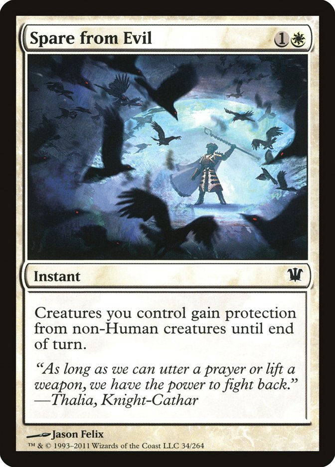 Spare from Evil [Innistrad] - Magic: The Gathering - Card Brawlers | Quebec | Canada |