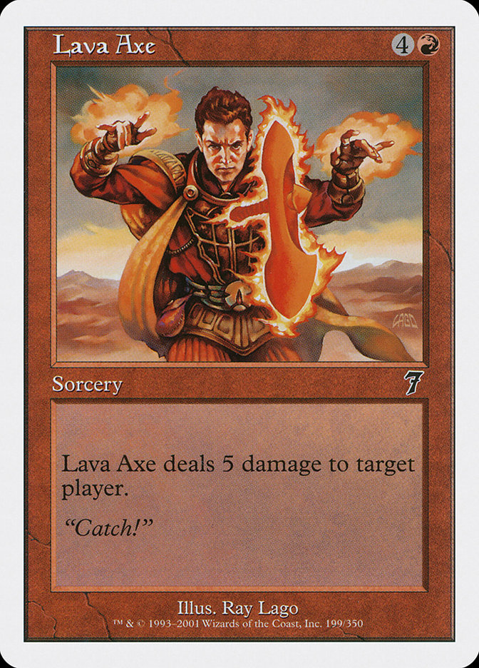 Lava Axe [Seventh Edition] - Magic: The Gathering - Card Brawlers | Quebec | Canada |