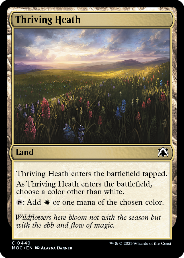 Thriving Heath [March of the Machine Commander] - Magic: The Gathering - Card Brawlers | Quebec | Canada |