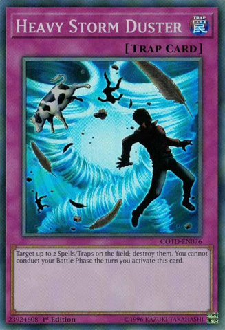 Heavy Storm Duster [COTD-EN076] Super Rare - Yu-Gi-Oh! - Card Brawlers | Quebec | Canada |