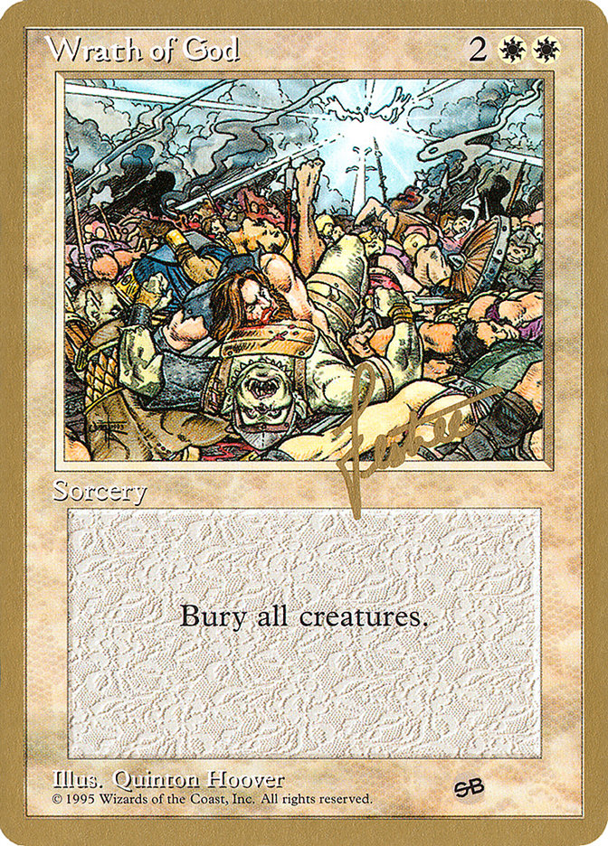 Wrath of God (Bertrand Lestree) (SB) [Pro Tour Collector Set] - Magic: The Gathering - Card Brawlers | Quebec | Canada |