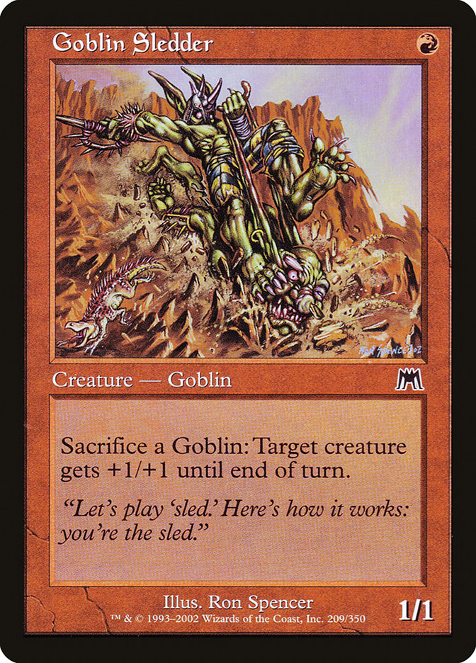 Goblin Sledder [Onslaught] - Magic: The Gathering - Card Brawlers | Quebec | Canada |