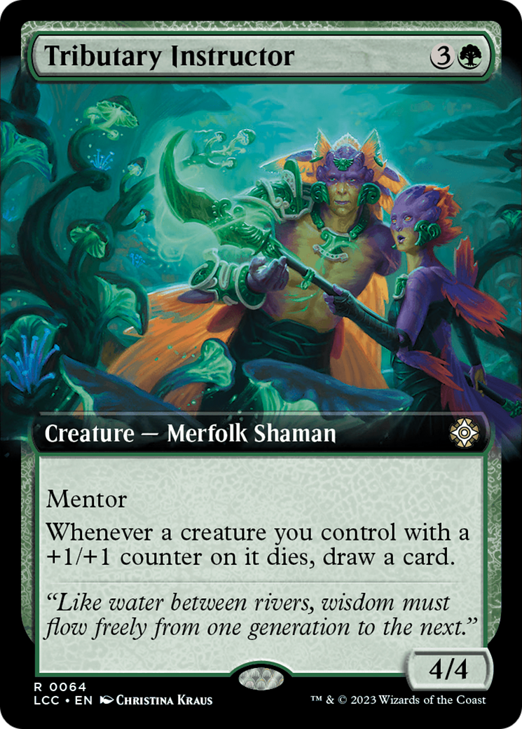 Tributary Instructor (Extended Art) [The Lost Caverns of Ixalan Commander] - Magic: The Gathering - Card Brawlers | Quebec | Canada |