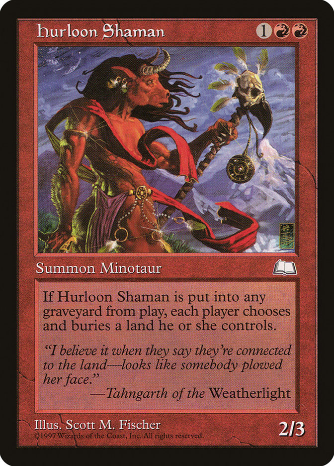 Hurloon Shaman [Weatherlight] - Magic: The Gathering - Card Brawlers | Quebec | Canada |