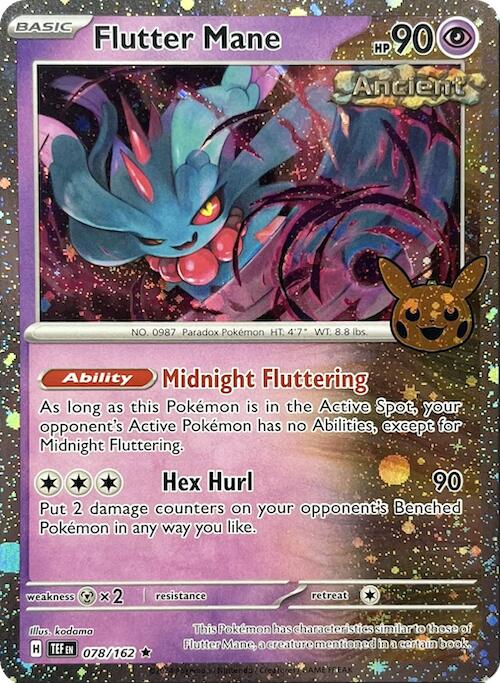Flutter Mane (078/162) (Cosmos Holo) [Trick or Trade 2024] - Pokémon - Card Brawlers | Quebec | Canada |