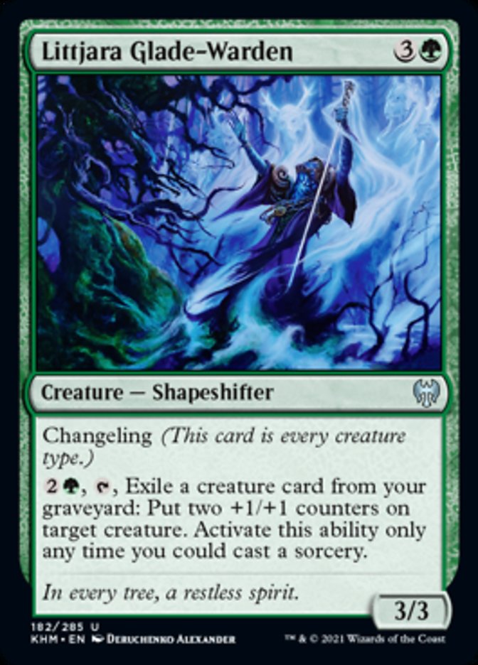Littjara Glade-Warden [Kaldheim] - Magic: The Gathering - Card Brawlers | Quebec | Canada |