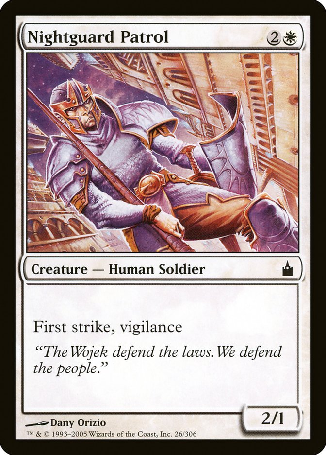 Nightguard Patrol [Ravnica: City of Guilds] - Magic: The Gathering - Card Brawlers | Quebec | Canada |