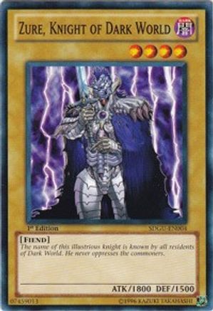 Zure, Knight of Dark World [SDGU-EN004] Common - Yu-Gi-Oh! - Card Brawlers | Quebec | Canada |