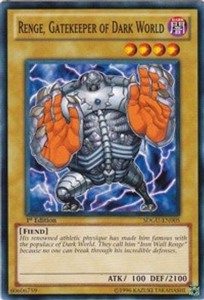 Renge, Gatekeeper of Dark World [SDGU-EN005] Common - Yu-Gi-Oh! - Card Brawlers | Quebec | Canada |
