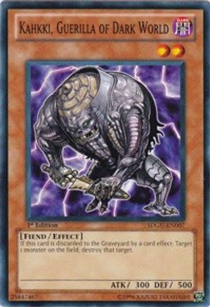 Kahkki, Guerilla of Dark World [SDGU-EN007] Common - Yu-Gi-Oh! - Card Brawlers | Quebec | Canada |