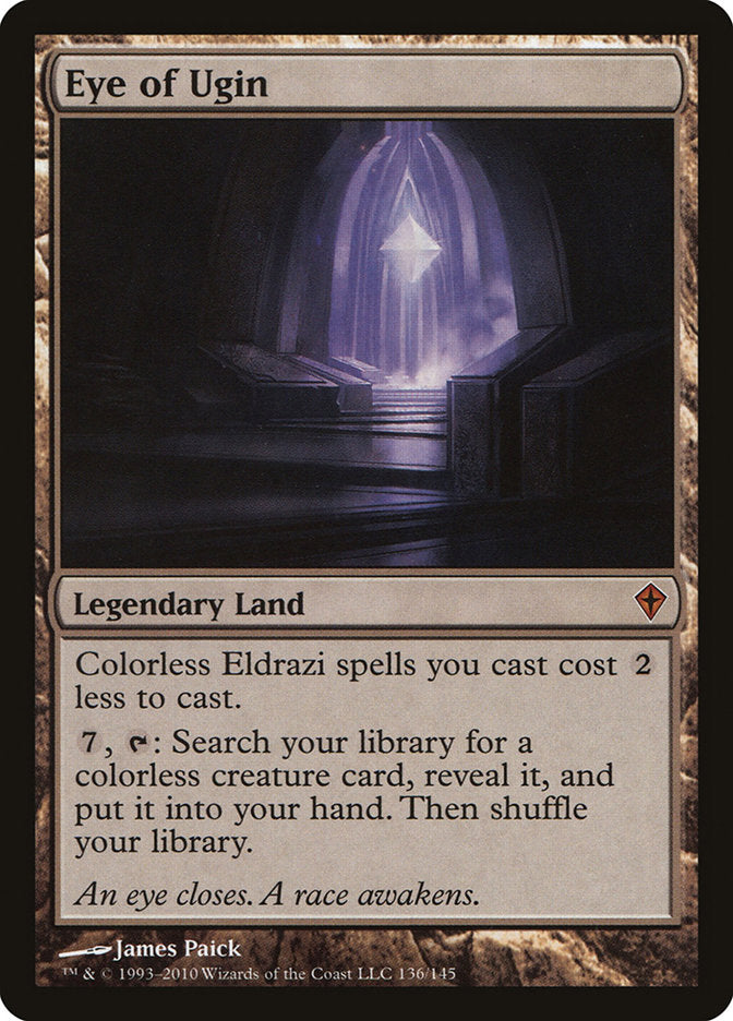 Eye of Ugin [Worldwake] - Magic: The Gathering - Card Brawlers | Quebec | Canada |