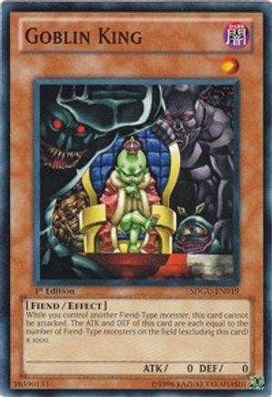 Goblin King [SDGU-EN019] Common - Yu-Gi-Oh! - Card Brawlers | Quebec | Canada |