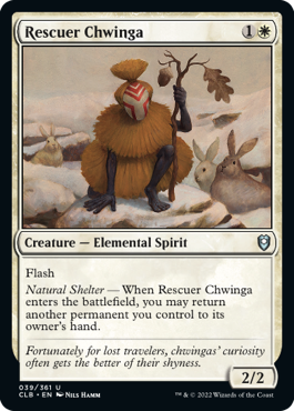 Rescuer Chwinga [Commander Legends: Battle for Baldur's Gate] - Magic: The Gathering - Card Brawlers | Quebec | Canada |