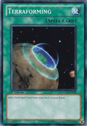 Terraforming [SDGU-EN029] Common - Yu-Gi-Oh! - Card Brawlers | Quebec | Canada |