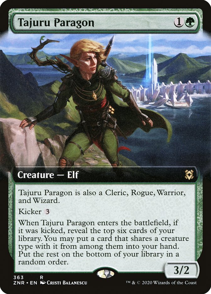 Tajuru Paragon (Extended Art) [Zendikar Rising] - Magic: The Gathering - Card Brawlers | Quebec | Canada |