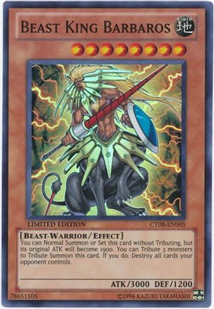 Beast King Barbaros [CT08-EN005] Super Rare - Yu-Gi-Oh! - Card Brawlers | Quebec | Canada |