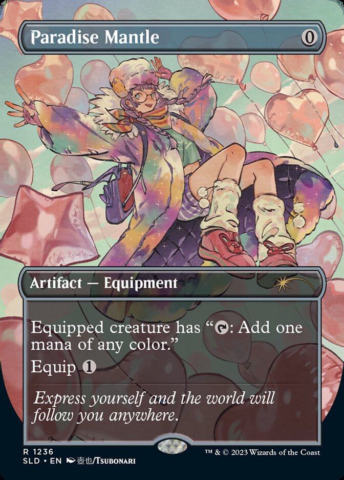 Paradise Mantle (Borderless) [Secret Lair Drop Series] - Magic: The Gathering - Card Brawlers | Quebec | Canada |