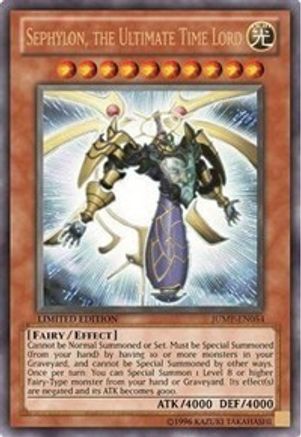 Sephylon, the Ultimate Time Lord [JUMP-EN054] Ultra Rare - Yu-Gi-Oh! - Card Brawlers | Quebec | Canada |