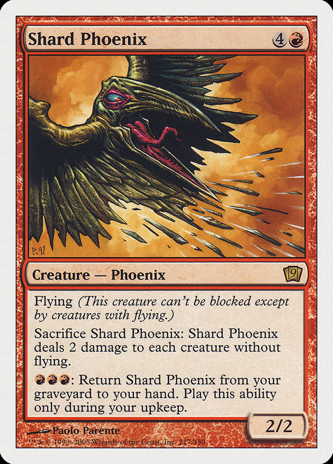 Shard Phoenix [Ninth Edition] - Magic: The Gathering - Card Brawlers | Quebec | Canada |