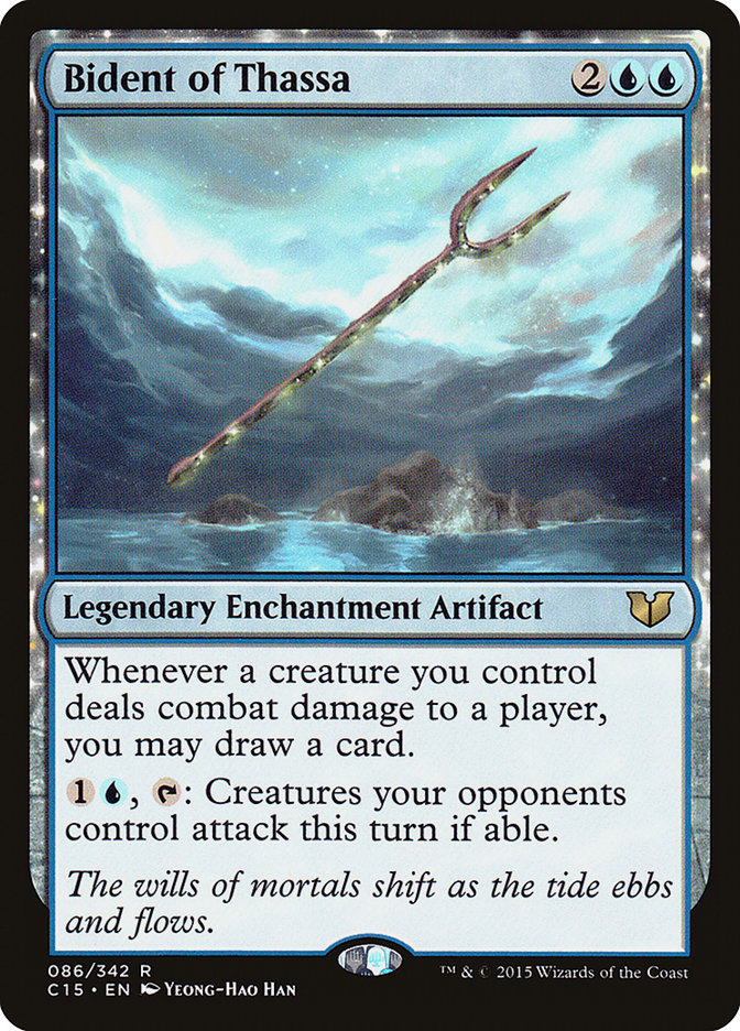 Bident of Thassa [Commander 2015] - Magic: The Gathering - Card Brawlers | Quebec | Canada |