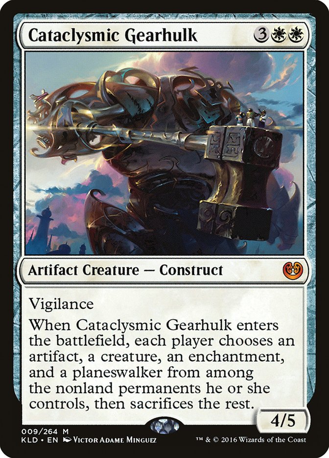 Cataclysmic Gearhulk [Kaladesh] - Magic: The Gathering - Card Brawlers | Quebec | Canada |