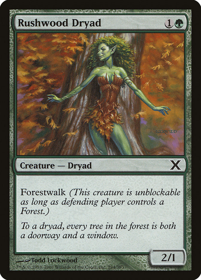 Rushwood Dryad [Tenth Edition] - Magic: The Gathering - Card Brawlers | Quebec | Canada |